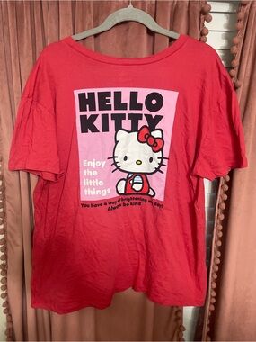 Hello Kitty Red Graphic Tee NWT